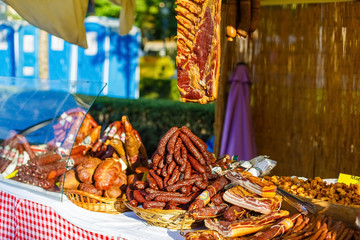 Hungarian traditional Meat Specialties Budapest Food Fair