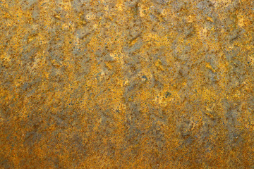 Rusty old iron plate texture
