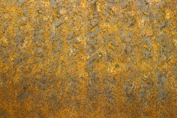 Rusty old iron plate texture
