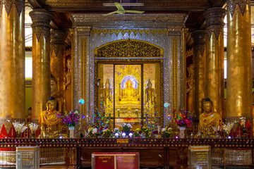 Fototapeta na wymiar Buddhist temple in Dawei, Myanmar