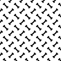 bone black pattern. bone vector