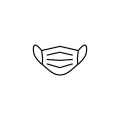 Medical mask icon, Medical mask symbol design