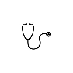 Stethoscope Icon, Medical symbol vector design