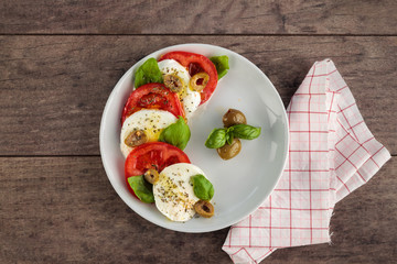Fresh Caprese Salad.
