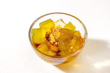 みつ豆　かんてん　　 Japanese style sweets or desserts