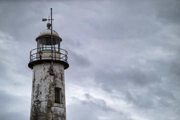 Fototapeta na wymiar Hale Village Lighthouse