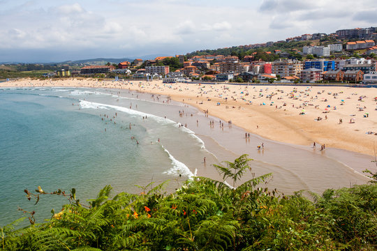 Playa de La Concha, Suances (Cantabria)