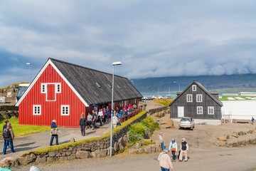 Hafen Djupivogur an der Südostküste von Island