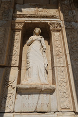 Personification of Virtue, Arete Statue in Ephesus Ancient City, Selcuk Town, Izmir, Turkey