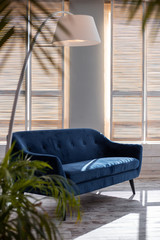 modern living room design with sofa