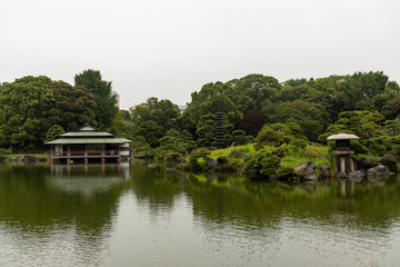 Obraz premium 清澄庭園, 日本庭園