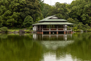 Fototapeta na wymiar 清澄庭園, 日本庭園
