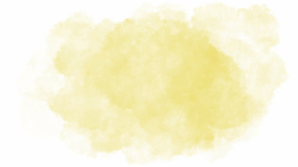 Yellow watercolor background for textures backgrounds and web banners design © BoszyArtis