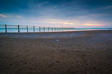 Sonnenaufgang am Strand auf Fischland Darß Zingst - Darßer Ort an der Ostsee