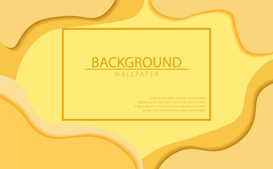 Vector Dynamic style banner design from fruit concept, Orange elements with fluid gradient. Creative illustraton for poster , web, landing page, cover, ad, greeting card, promotion.