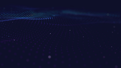 Abstract wave colorful background