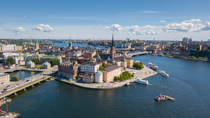Obraz na płótnie Canvas Sweden / Stockholm City / Stockholm Stad / Stockholm stadhuset / Stockholm City Hall / Gamla stan