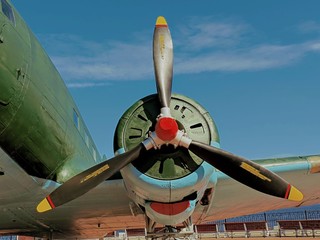 military plane motor