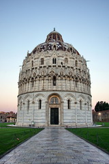 Baptistery of St. John in Piazza del Duomo, Pisa, Italy