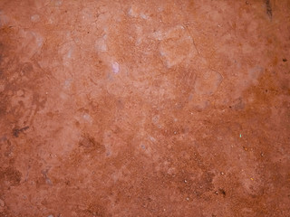 Rural Fine Red Soil Surface Texture