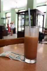 キューバのハバナの喫茶店