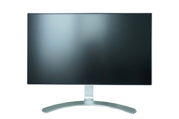 LCD Monitor with White Background