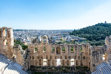 Fototapeta na wymiar Greek Forum in Athens