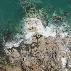 sea and rocks