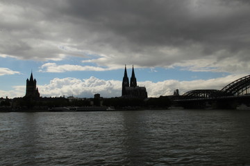 Sommer der Wolken &uuml;ber K&ouml;ln