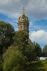 The Orthodox Church of the Sign of the Most Holy Theotokos in the Dubrovitsy estate.