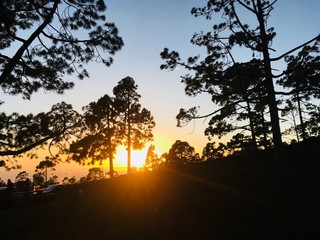 Fototapeta premium Sunset in Tenerife