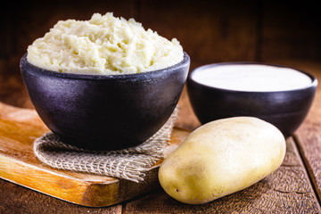 Brazilian potato cream, called 