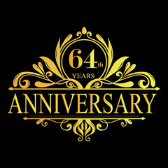 
Happy birthday anniversary celebration | Birthday luxurious vintage calligraphy lettering vector illustration | 100% vector banner, poster, t-shirt, pillow, mug, sticker, and another Printing file