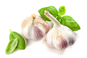 garlic and basil