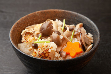 キノコご飯