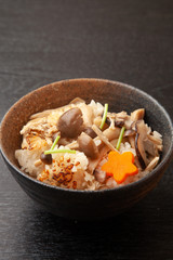 キノコご飯