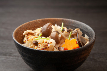 キノコご飯