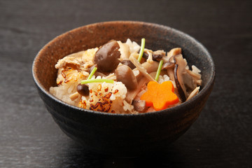 キノコご飯