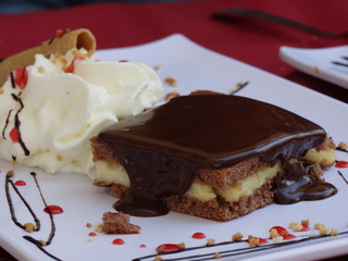 cheesecake with chocolate