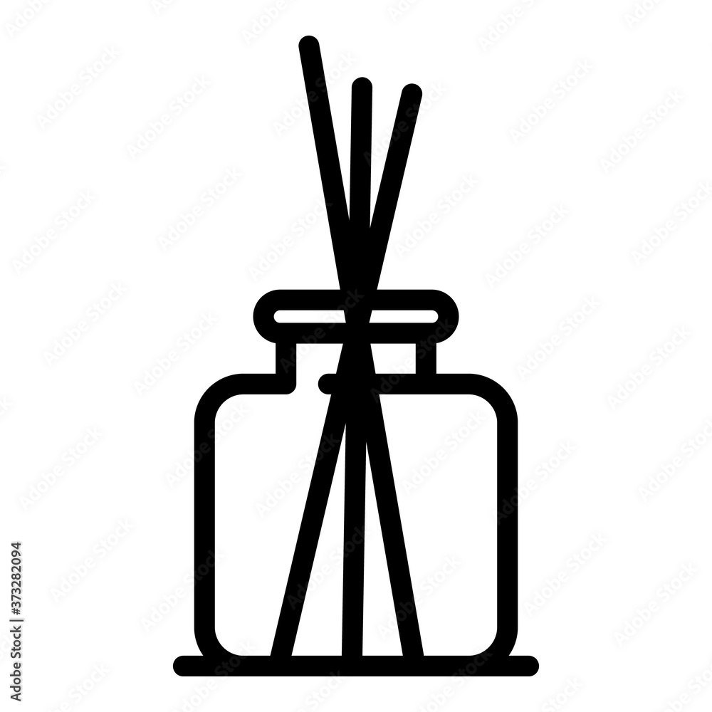 Poster home freshener diffuser icon. outline home freshener diffuser vector icon for web design isolated on