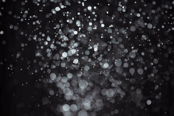 Abstract bokeh lights with soft light background. Blur wall.