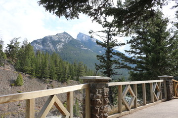 Fototapeta premium Bow falls trail Banff