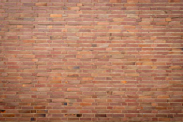 red brick wall as background