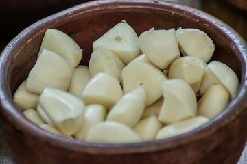 Bowl of Garlic