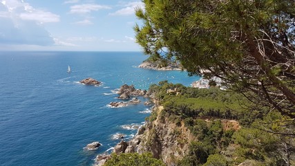 Bays of Spain on the Mediterranean Sea