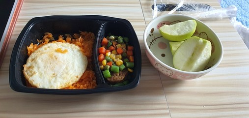 rice with vegetables