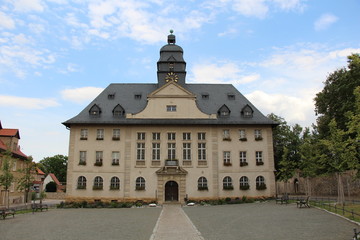 Das Neue Rathaus in Ballenstedt