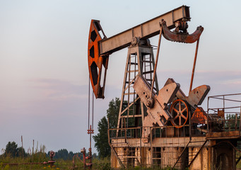 Oil pump. The equipment for oil production