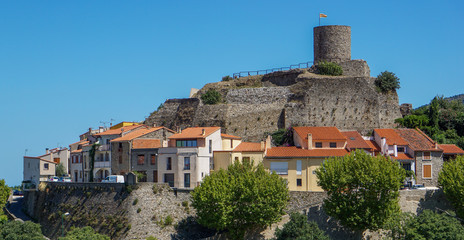 Fototapeta na wymiar Laroque des Albères, Pyrénées Orientales, France