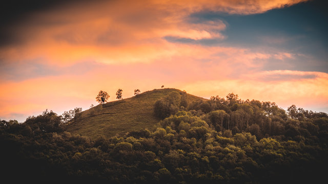 coucher de soleil a asque